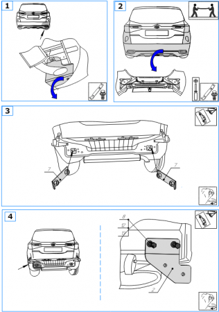 Фаркоп 6767-A Oris на Kia Seltos 2020-2022 без выреза в бампере. Тип шара: A. Нагрузки: 1100/75 кг, масса фаркопа 17,2 кг (без электрики в комплекте) от магазина ФаркопРос